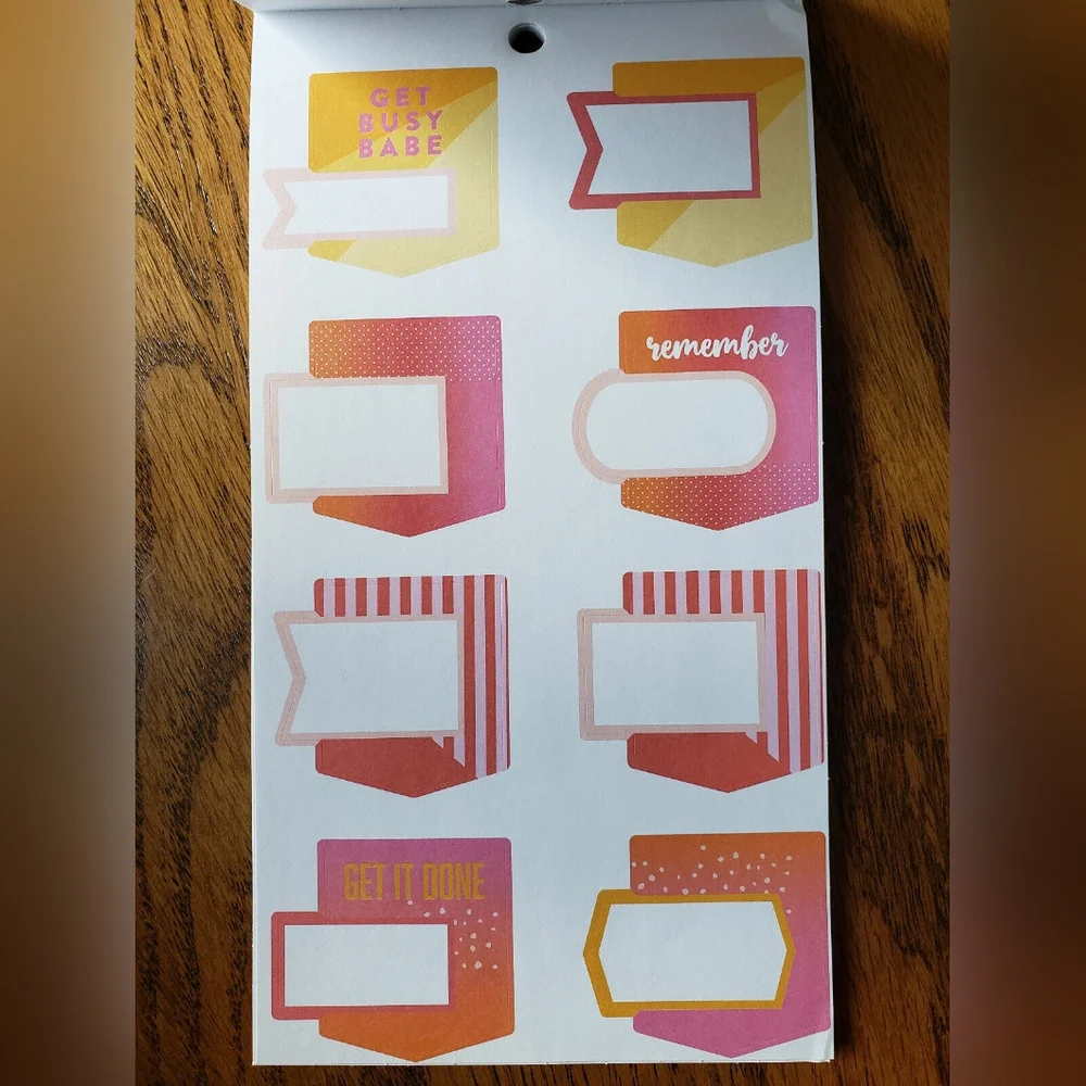 Layered Boxes Sticker Book (356 Pcs) by The Happy Planner